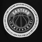NBA BROOKLYN NETS DIY PICK STITCH T-SHIRT EN JERSEY SIMPLE POUR HOMME (NOIR)