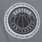 NBA BROOKLYN NETS DIY PICK STITCH T-SHIRT EN JERSEY SIMPLE POUR HOMME (GRIS)