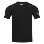NBA BROOKLYN NETS RETRO ELEVATION MEN'S SINGLE JERSEY TEE (BLACK)