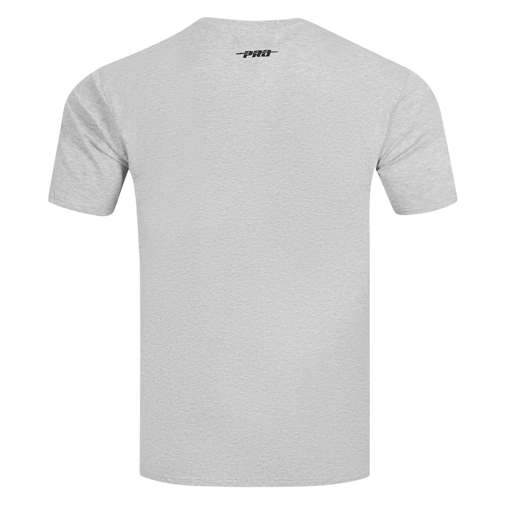 NBA BROOKLYN NETS SOUVENIR T-SHIRT EN JERSEY SIMPLE POUR HOMME (GRIS CHINÉ)