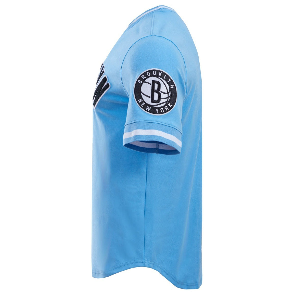 NBA BROOKLYN NETS CLASSIC CHENILLE MEN'S TEE (UNIVERSITY BLUE)