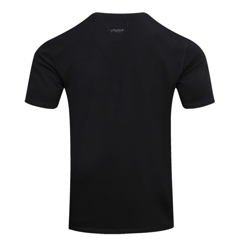 NBA BROOKLYN NETS RETRO CLASSIC MEN'S STRIPED TEE (BLACK/GRAY)