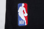NBA BROOKLYN NETS RETRO CLASSIC MEN'S STRIPED TEE (BLACK/GRAY)