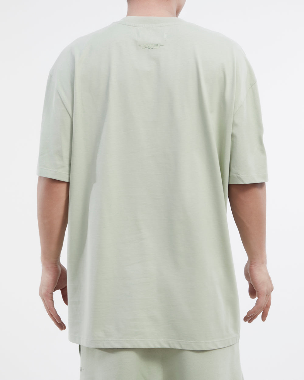 NBA BROOKLYN NETS NEUTRAL DROP SHOULDER MEN'S TEE (MOSS)