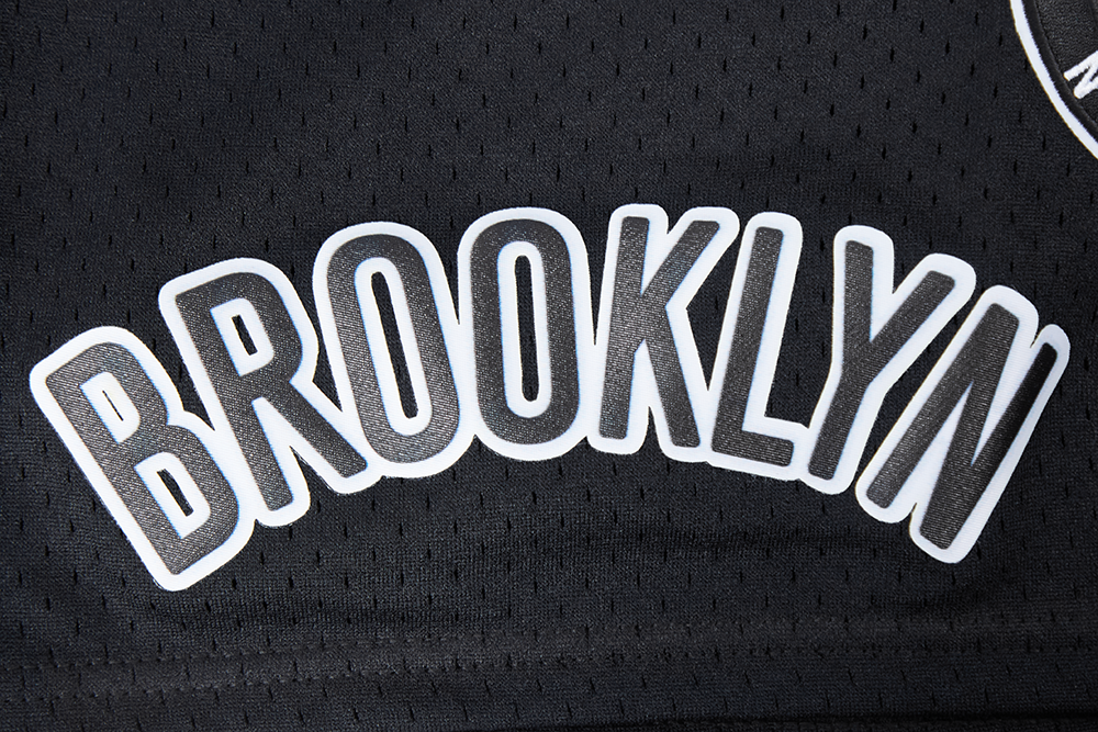 NBA BROOKLYN NETS CLASSIC SHORT EN FILET POUR HOMME (NOIR)