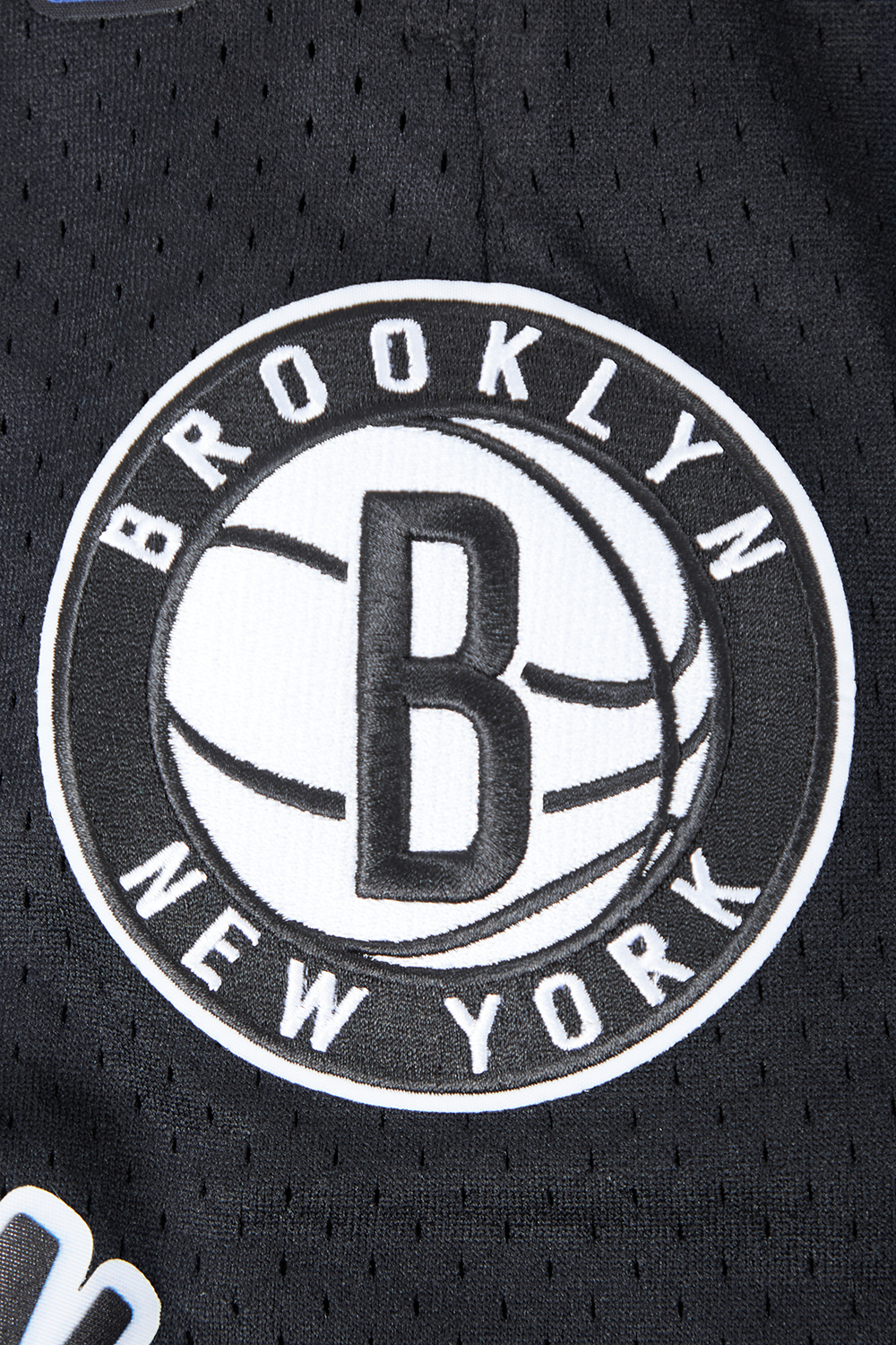 NBA BROOKLYN NETS CLASSIC SHORT EN FILET POUR HOMME (NOIR)