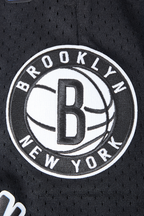 NBA BROOKLYN NETS CLASSIC SHORT EN FILET POUR HOMME (NOIR)