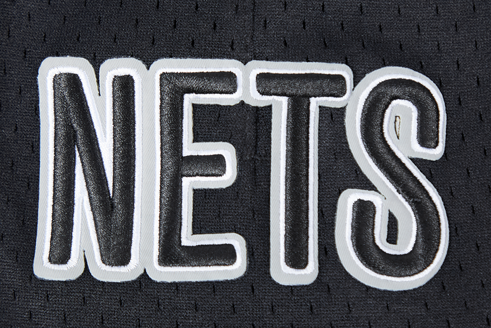 NBA BROOKLYN NETS CLASSIC SHORT EN FILET POUR HOMME (NOIR)