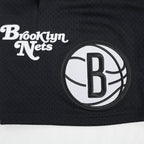 NBA BROOKLYN NETS SOUVENIR MEN'S MESH SHORT (BLACK)