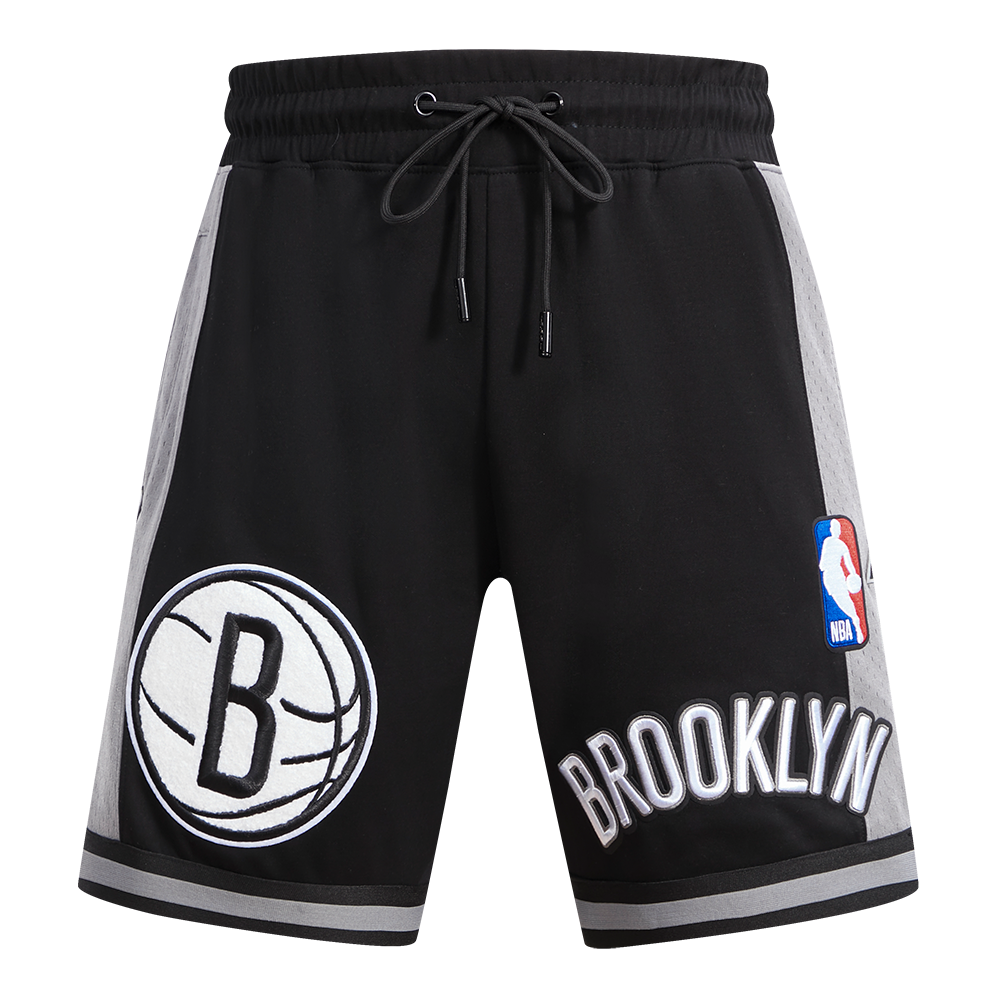 NBA BROOKLYN NETS RETRO CLASSIC MEN'S 2.0 SHORT (BLACK/GRAY)