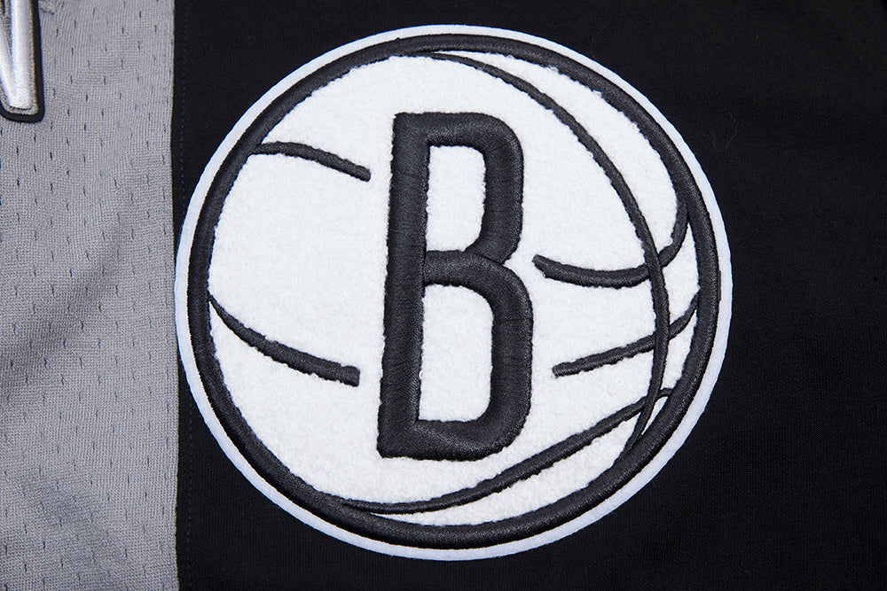 NBA BROOKLYN NETS RETRO CLASSIC SHORT 2.0 POUR HOMME (NOIR/GRIS)