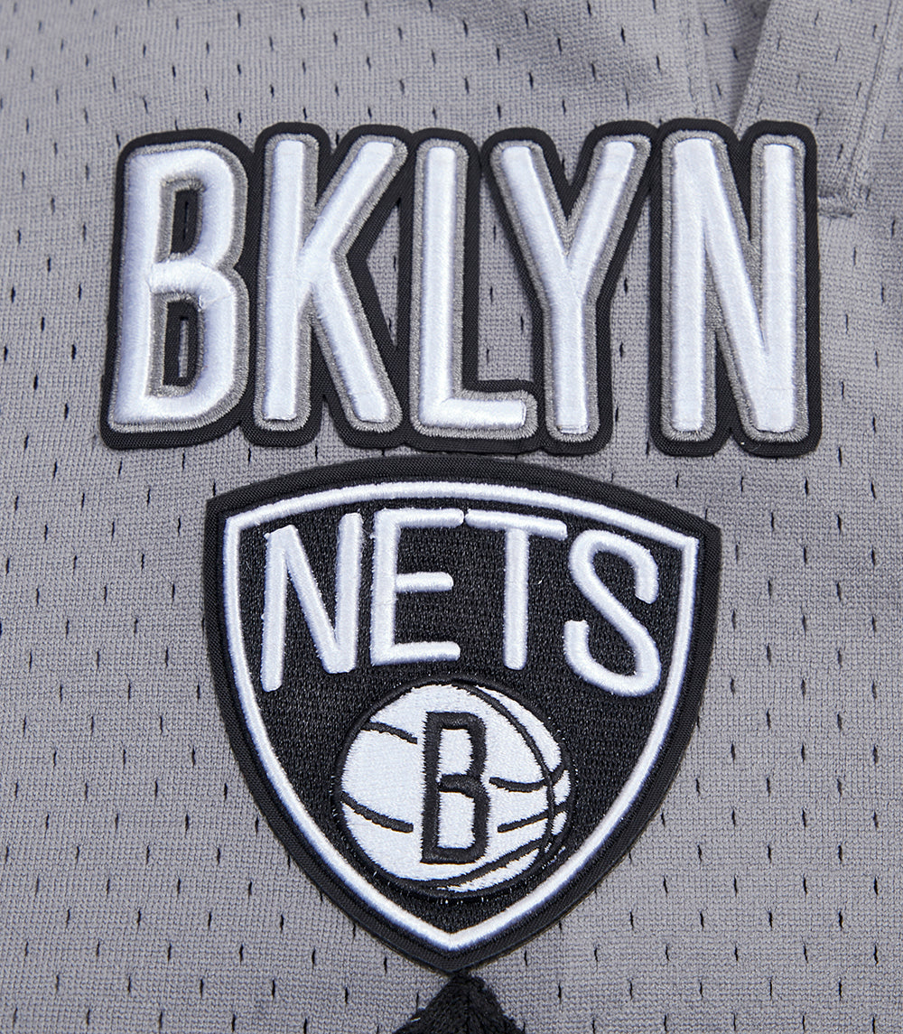 NBA BROOKLYN NETS RETRO CLASSIC SHORT 2.0 POUR HOMME (NOIR/GRIS)