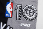 NBA BROOKLYN NETS RETRO CLASSIC SHORT 2.0 POUR HOMME (NOIR/GRIS)