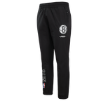 NBA BROOKLYN NETS CLASSIC WIND SUIT PANTALON TISSÉ POUR HOMME (NOIR)