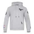 NBA BROOKLYN NETS SOUVENIR MEN'S FLEECE PULLOVER HOODIE (HEATHER GREY)