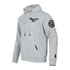 NBA BROOKLYN NETS SOUVENIR MEN'S FLEECE PULLOVER HOODIE (HEATHER GREY)