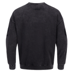 NBA BROOKLYN NETS WASHED CLASSIC MEN'S CREWNECK SWEATSHIRT (WASHED BLACK)