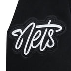NBA BROOKLYN NETS CITY ARCH MEN'S FLC PO HOODIE (BLACK)