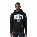 NBA BROOKLYN NETS CITY ARCH MEN'S FLC PO HOODIE (BLACK)