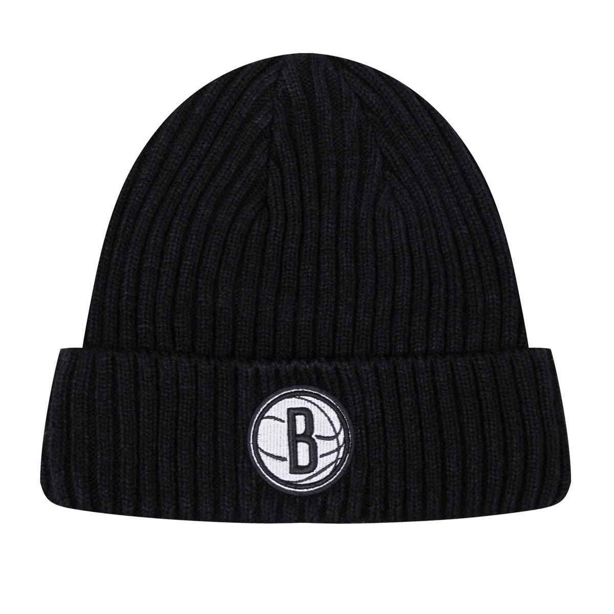 NBA BROOKLYN NETS CLASSIC CORE UNISEX BEANIE (BLACK)