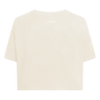 NBA BROOKLYN NETS NEUTRAL T-SHIRT EN JERSEY SIMPLE À COUPE CARRÉE POUR FEMME (COQUILLE D'ŒUF)
