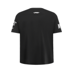 NBA BROOKLYN NETS RETRO CLASSIC SINGLE JERSEY BIG BOY'S SINGLE JERSEY TEE (BLACK)