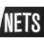 NBA BROOKLYN NETS RETRO CLASSIC SINGLE JERSEY BIG BOY'S SINGLE JERSEY TEE (BLACK)