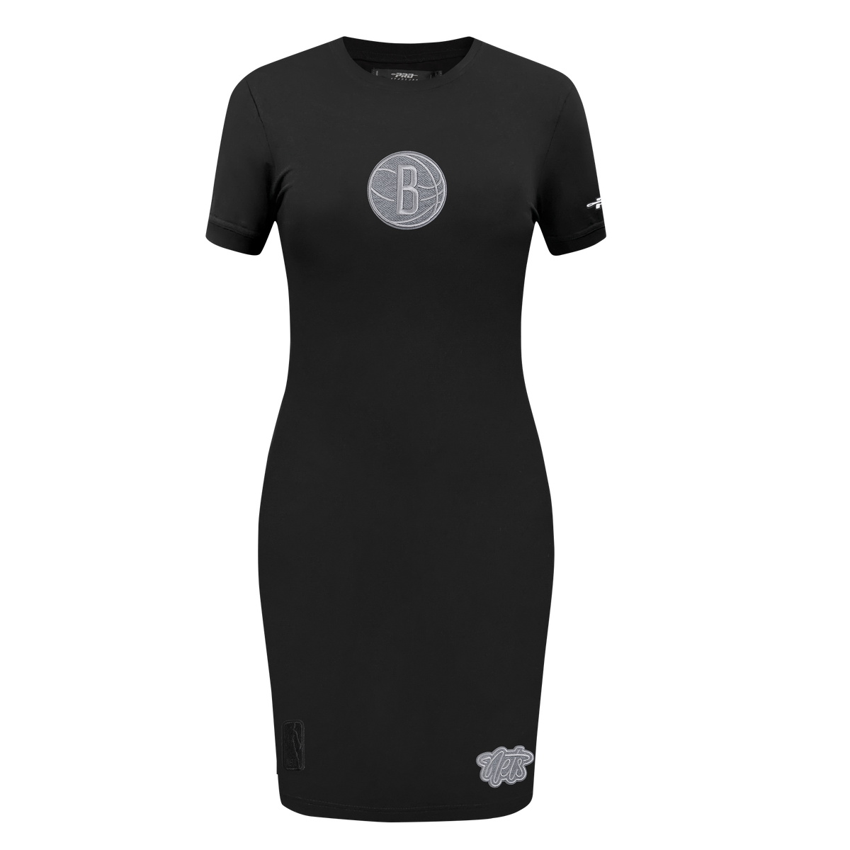 NBA BROOKLYN NETS REVERSE FRENCH TERRY ROBE MOULANTE POUR FEMME (NOIR)