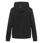 NBA BROOKLYN NETS TRIPLE BLACK BIG BOY'S FLEECE PULLOVER HOODIE (BLACK)