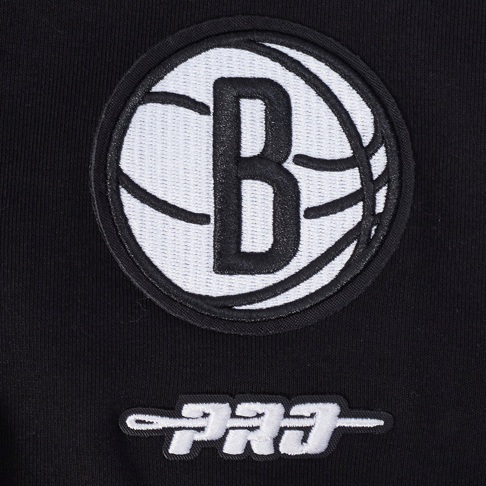 NBA BROOKLYN NETS CLASSIC BIG GIRL'S LEGGING (BLACK)
