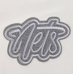 NBA BROOKLYN NETS REVERSE FRENCH TERRY WOMEN'S FLEECE CREWNECK (EGGSHELL)