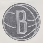 NBA BROOKLYN NETS REVERSE FRENCH TERRY WOMEN'S FLEECE CREWNECK (EGGSHELL)