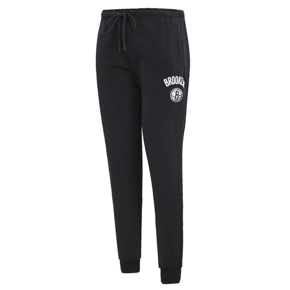 NBA BROOKLYN NETS CLASSIC WOMEN'S SWEATPANT (BLACK)
