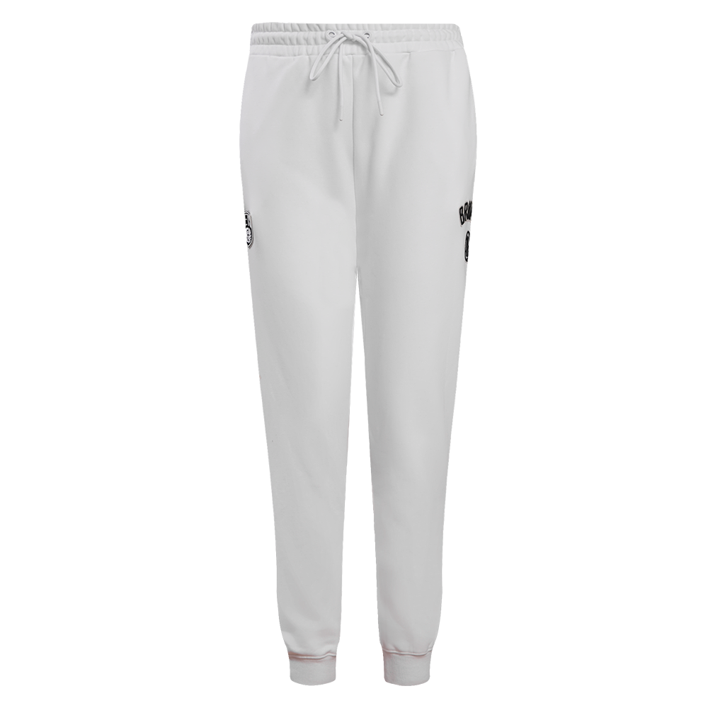 NBA BROOKLYN NETS CLASSIC PANTALON OUATÉ POUR FEMME (BLANC)