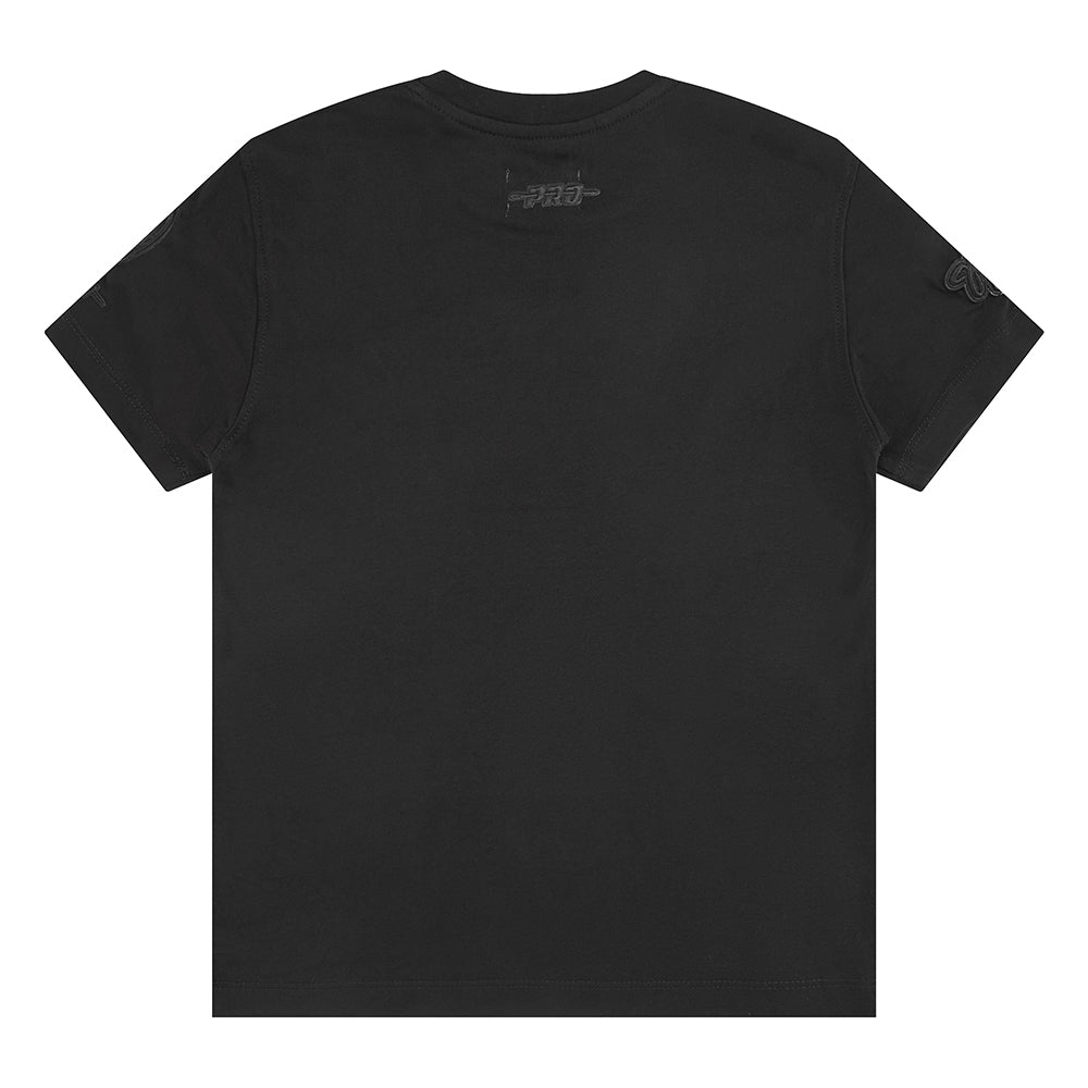 NBA BROOKLYN NETS TRIPLE BLACK LITTLE BOYS SHORT SLEEVE TEE (BLACK)