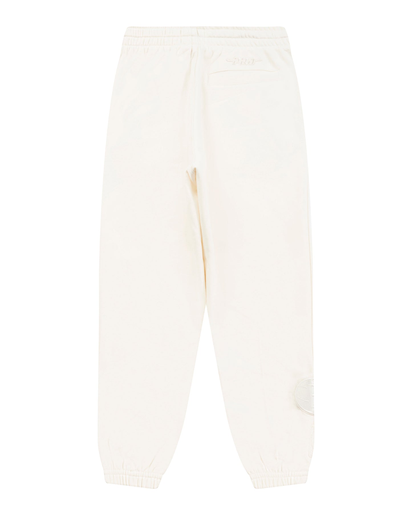 NBA BROOKLYN NETS NEUTRAL LITTLE BOYS FLC SWEATPANT (EGGSHELL)