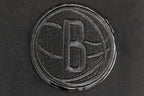 NBA BROOKLYN NETS TRIPLE BLACK LITTLE BOY'S FLEECE PULLOVER HOODIE (BLACK)