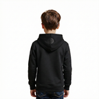 NBA BROOKLYN NETS TRIPLE BLACK LITTLE BOY'S FLEECE PULLOVER HOODIE (BLACK)