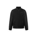 NBA BROOKLYN NETS TRIPLE BLACK BLOUSON COLLÉGIAL EN LAINE POUR GARÇON ENFANT (NOIR DE JAIS)