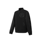 NBA BROOKLYN NETS TRIPLE BLACK BLOUSON COLLÉGIAL EN LAINE POUR GARÇON ENFANT (NOIR DE JAIS)