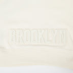 NBA BROOKLYN NETS NEUTRAL CHANDAIL À CAPUCHON EN MOLLETON POUR FILLE ENFANT (COQUILLE D'ŒUF)