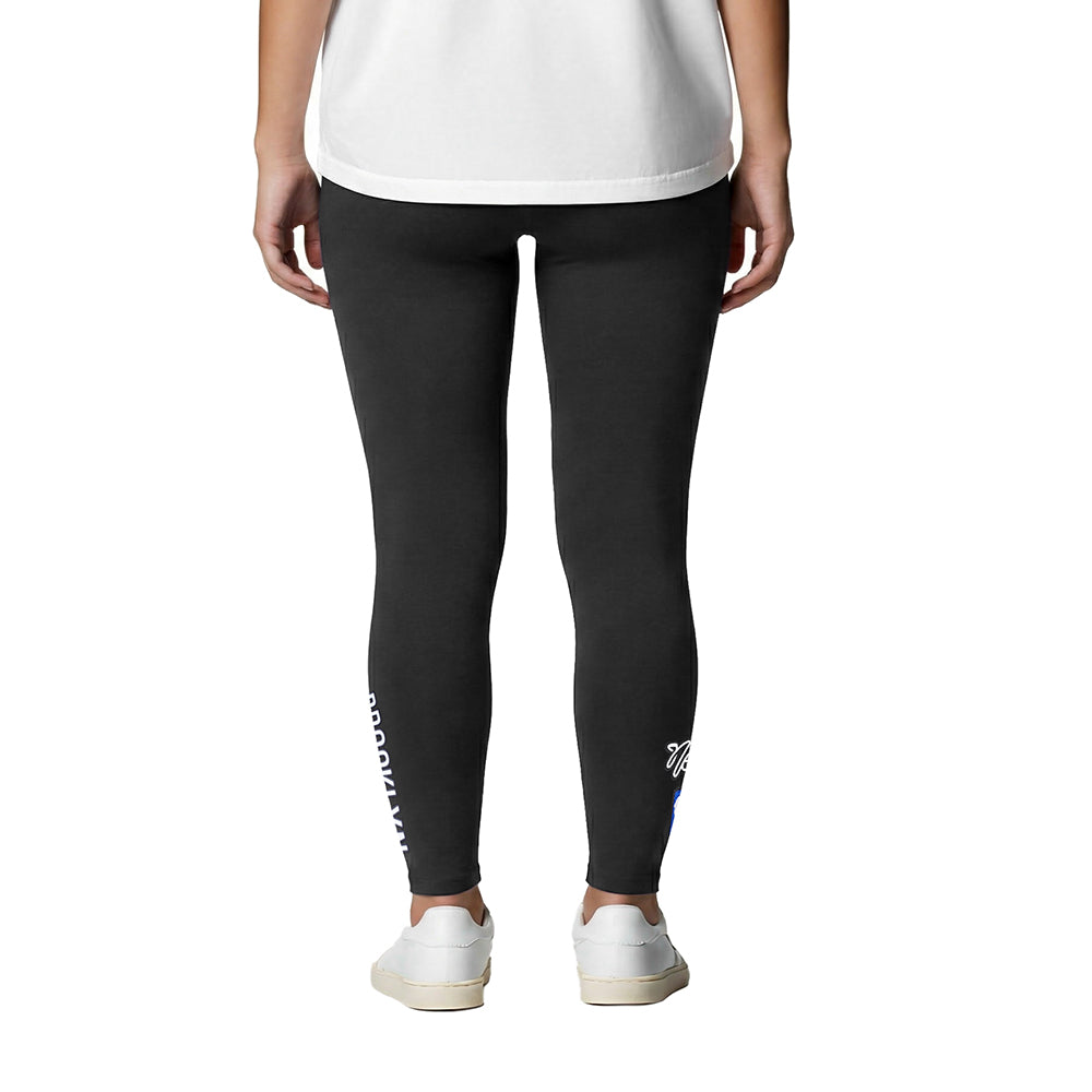 NBA BROOKLYN NETS CLASSIC LITTLE GIRL'S LEGGING (BLACK)