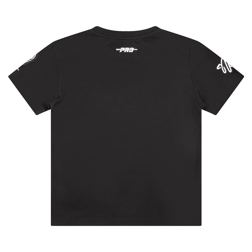 NBA BROOKLYN NETS CLASSIC TODDLER BOYS SHORT SLEEVE TEE (BLACK)