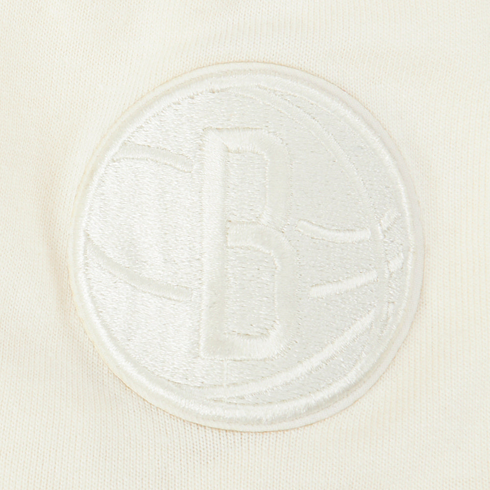 NBA BROOKLYN NETS NEUTRAL T-SHIRT À MANCHES COURTES POUR GARÇON BAMBIN (COQUILLE D'ŒUF)