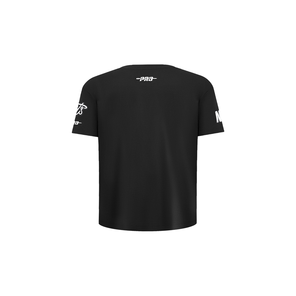 NBA BROOKLYN NETS RETRO CLASSIC TODDLER BOY'S SHORT SLEEVE TEE (BLACK)