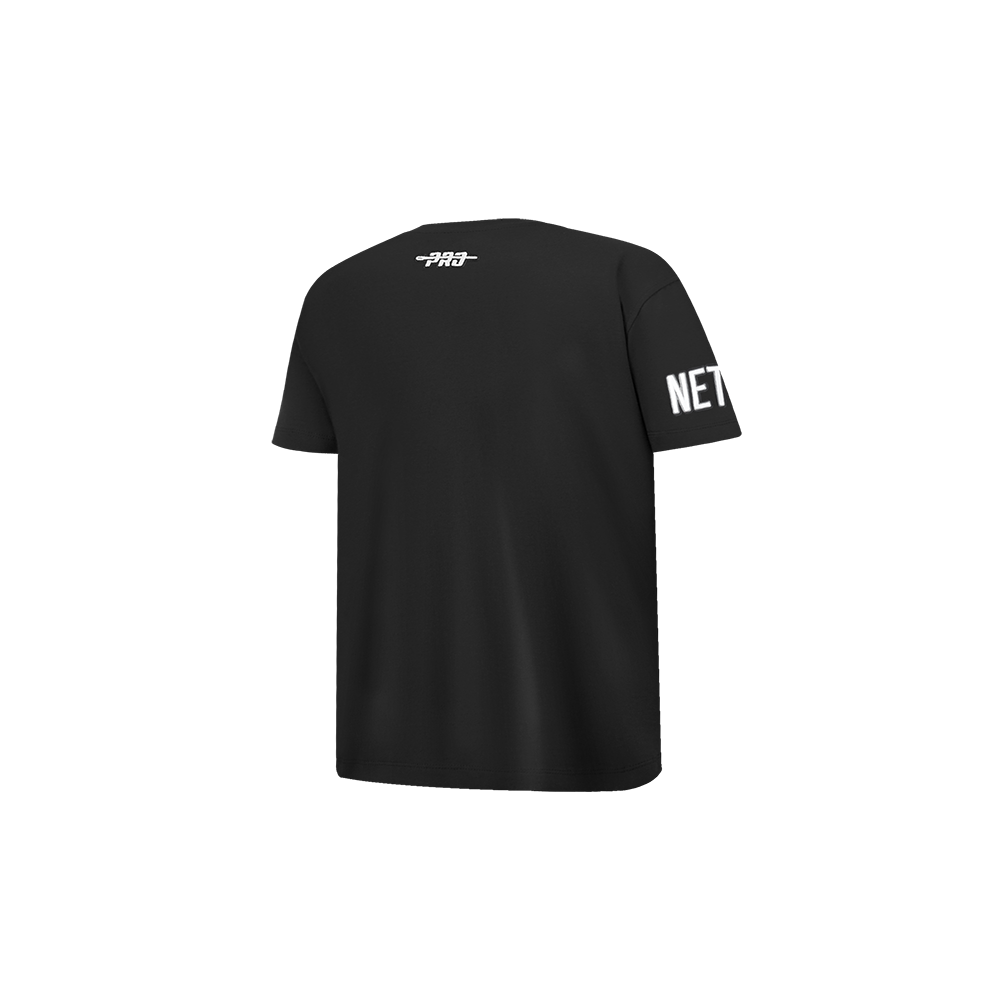 NBA BROOKLYN NETS RETRO CLASSIC TODDLER BOY'S SHORT SLEEVE TEE (BLACK)
