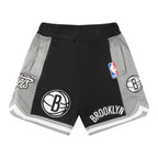 NBA BROOKLYN NETS CLASSIC TODDLER BOY'S FLEECE 2.0 SHORT (BLACK/GRAY)