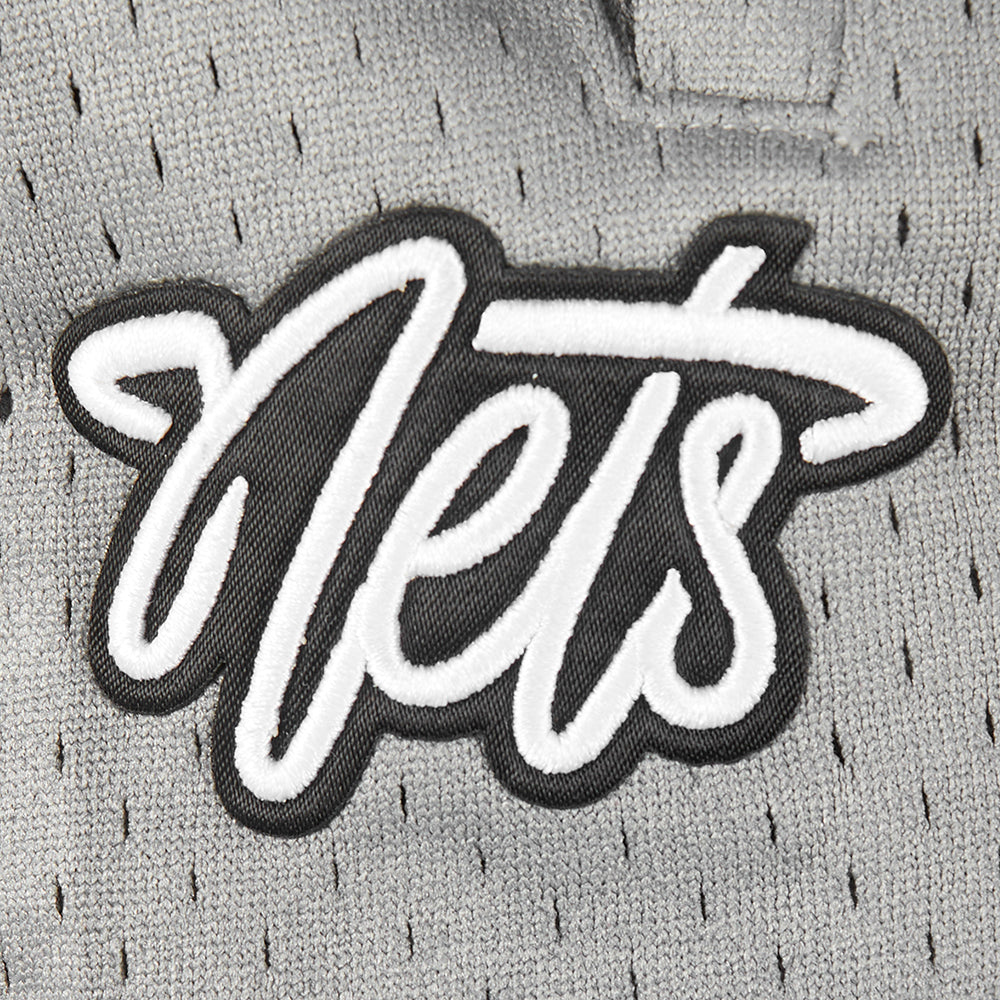 NBA BROOKLYN NETS CLASSIC TODDLER BOY'S FLEECE 2.0 SHORT (BLACK/GRAY)
