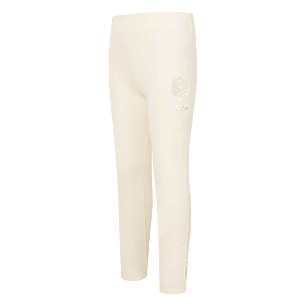 NBA BROOKLYN NETS NEUTRAL LEGGING POUR FILLE BAMBIN (COQUILLE D'ŒUF)