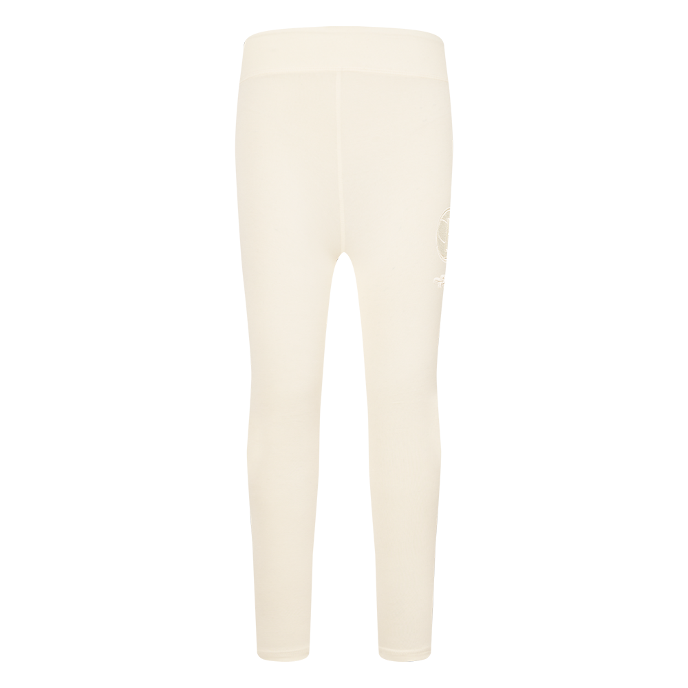 NBA BROOKLYN NETS NEUTRAL TODDLER GIRLS LEGGING (EGGSHELL)